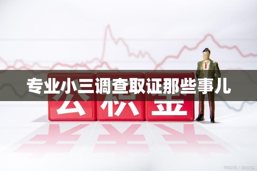 同安专业小三调查取证那些事儿