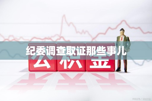 同安纪委调查取证那些事儿